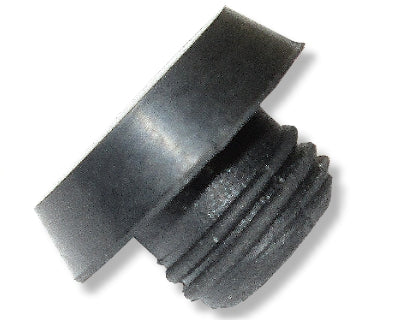 Flacher Gummifuß für Billardqueue mit 17 mm Durchmesser und Gewinde