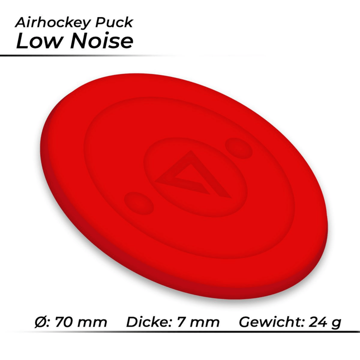Airhockey Puck Low Noise 70mm Maße