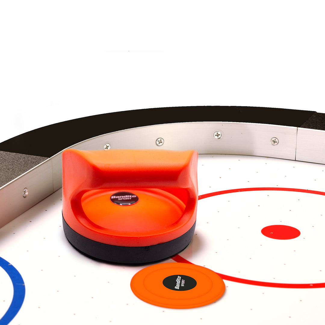 Bandito Airhockey Pusher HiPower 100 mm aus bruchfestem ABS Kunststoff für langlebiges Airhockey Zubehör