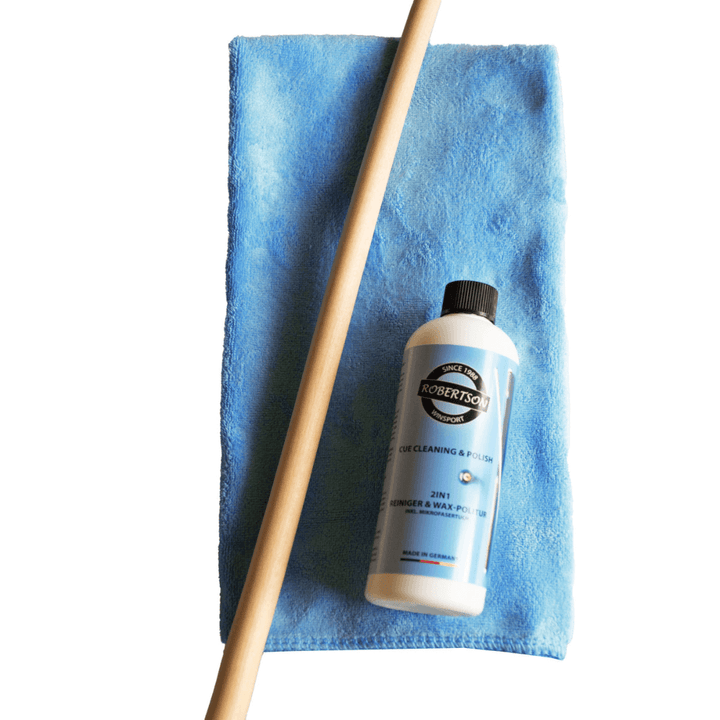 Cue Cleaning &amp; Polish 2in1 Reiniger inkl. Mikrofasertuch Detail 1