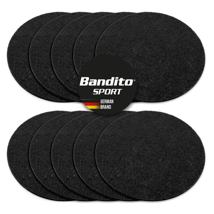 Ersatzfilz für Airhockey Pusher 100mm 10er Set