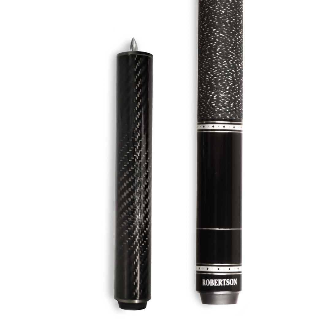 Robertson Carbon Queue-Verlängerung 20 cm neben dem Queueende der R-Serie