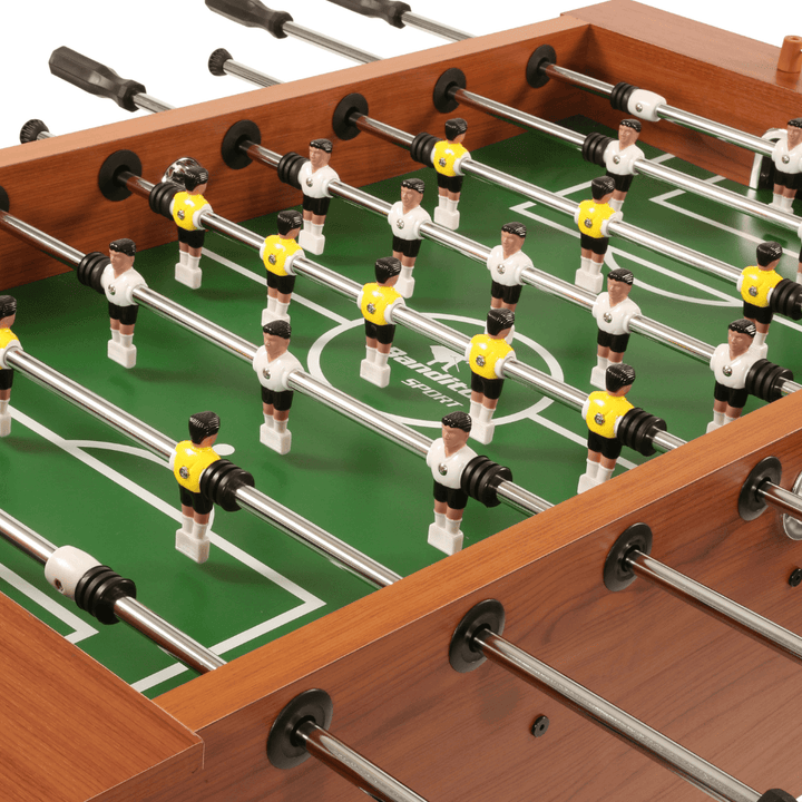 Tischkicker Profi Soccer Deluxe - Holzdekor D2